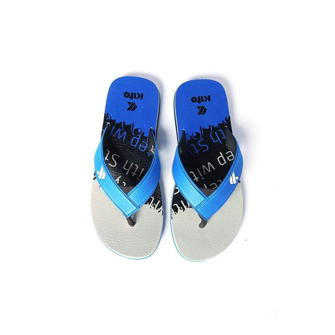 Kito FlipFlop & Slippers Blue Slipper - AA102M