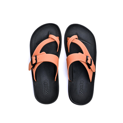 Orange Black Slipper-AA51M