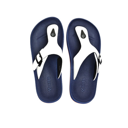 White Navy Slipper-AA54M