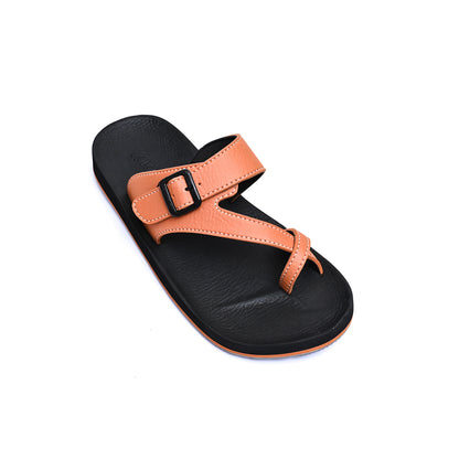 Orange Black Slipper-AA51M