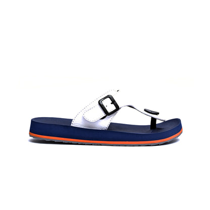 White Navy Slipper-AA54M