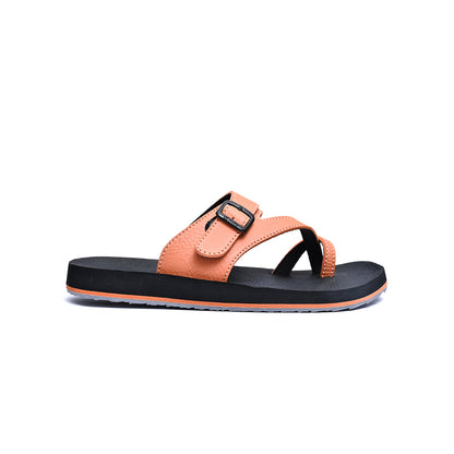 Orange Black Slipper-AA51M