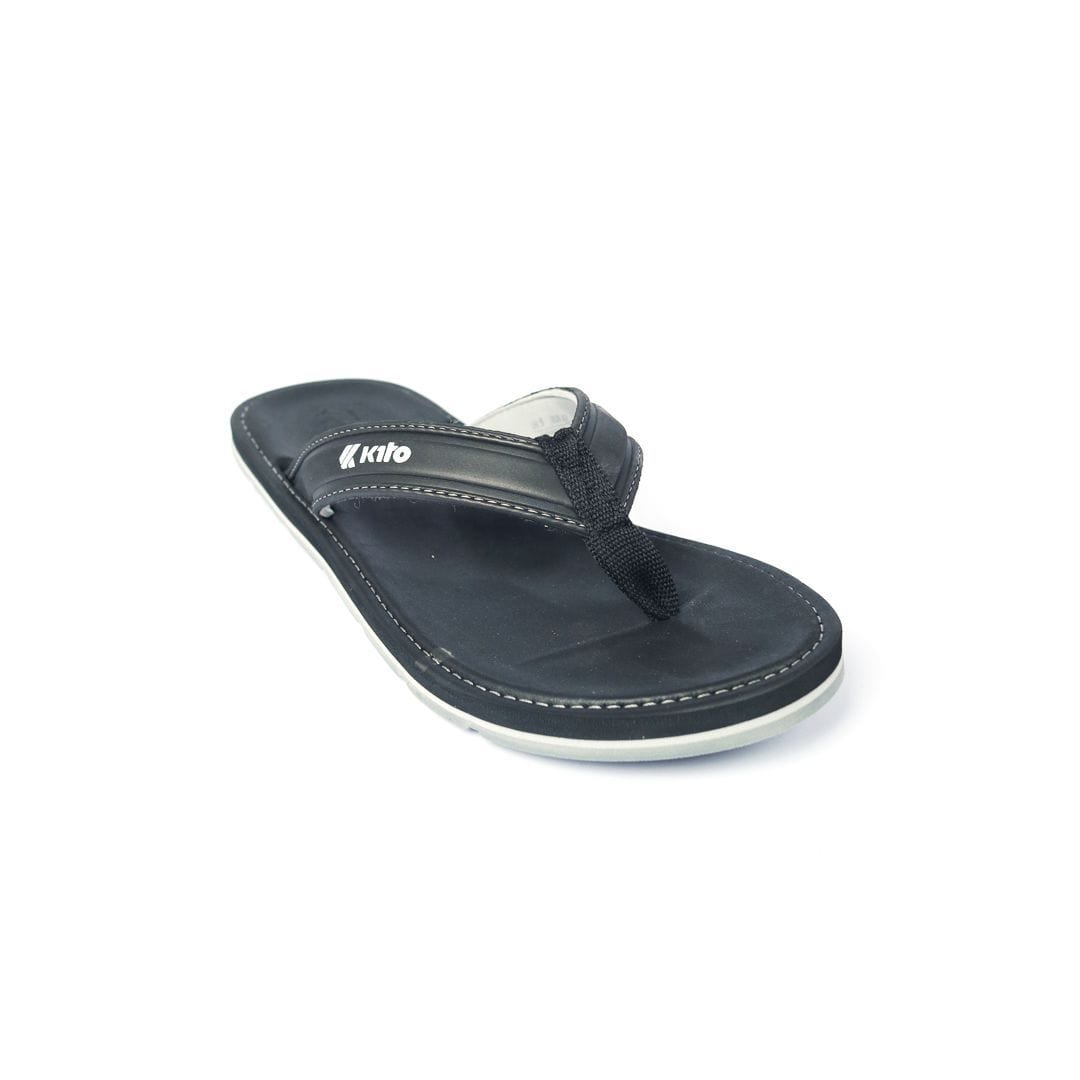 Kito FlipFlop & Slippers Black Flex Slipper - AA31M