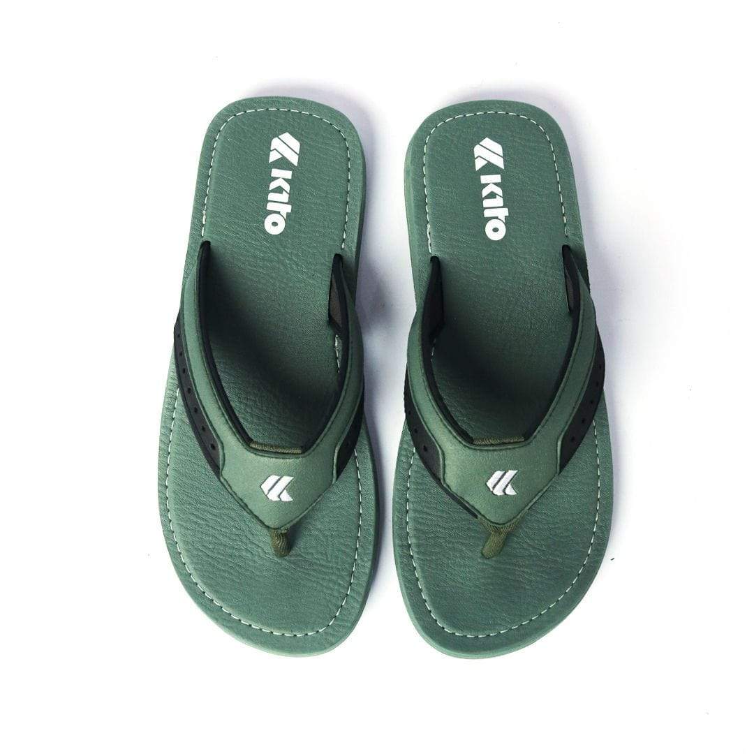 Kito FlipFlop & Slippers Olive FlipFlop - AA76M