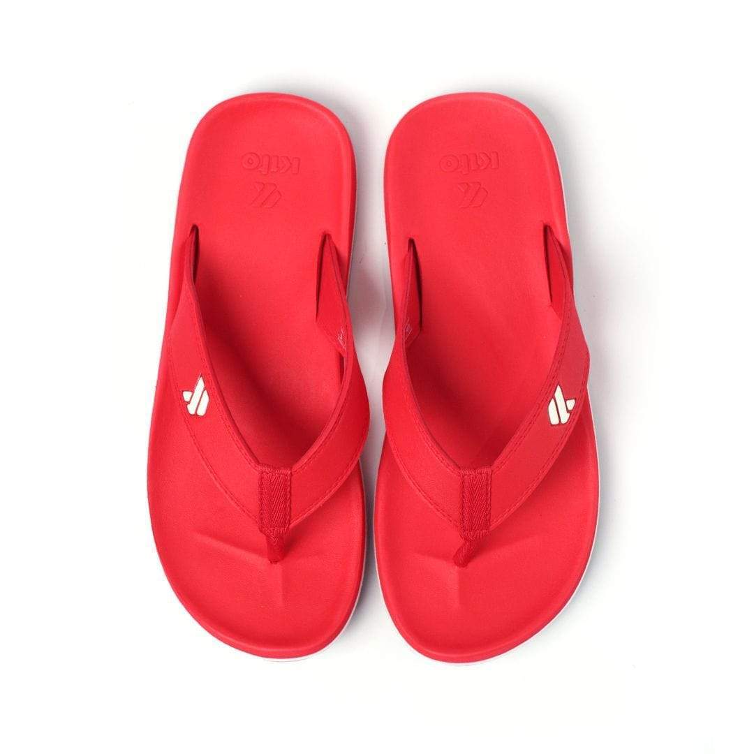 Kito FlipFlop & Slippers Red FlipFlop - AA64M