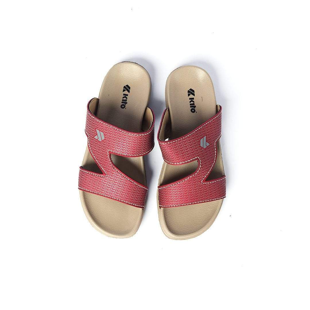 Kito FlipFlop & Slippers Red Medicated - AH56W