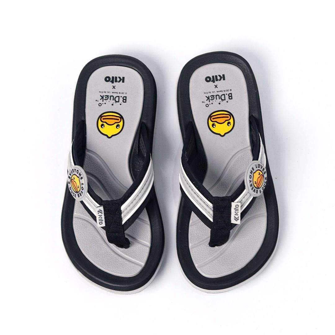 Kito Shoes Grey B Duck FlipFlop - AA42b