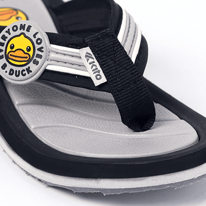 Kito Shoes Grey B Duck FlipFlop - AA42b