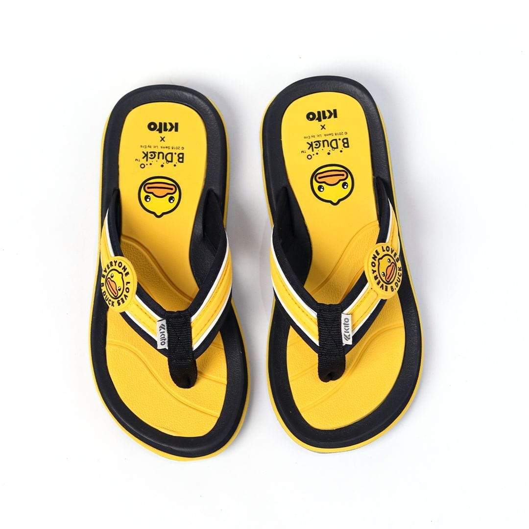 Kito Shoes Yellow B Duck FlipFlop - AA42c